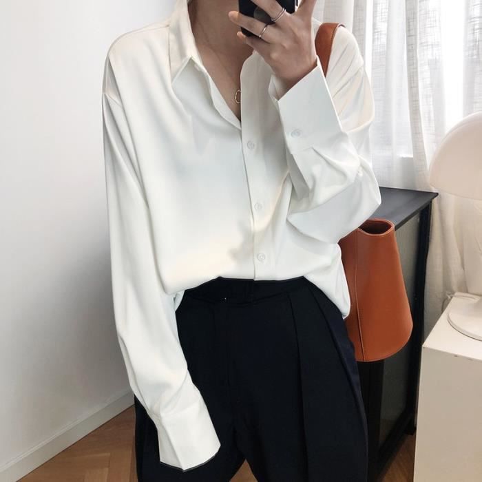 Blouse femme Grande taille femmes v tements bureau dame chemise