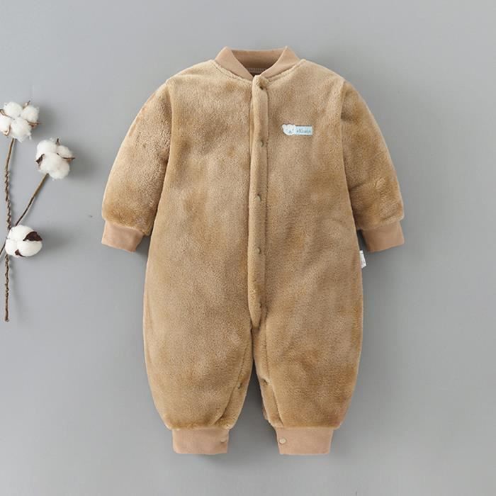 Nouveau Ne Infantile Bebe Fille Garcon Polaire Epaisse Combinaison Chaude Combishort Barboteuse Vetements Marron Marron Cdiscount Pret A Porter Nouveau Ne Infantile Bebe Fille Garcon Polaire Epaisse Combinaison Chaude Combishort Barboteuse Vetements Marron Marron Cdiscount Pret A Porter