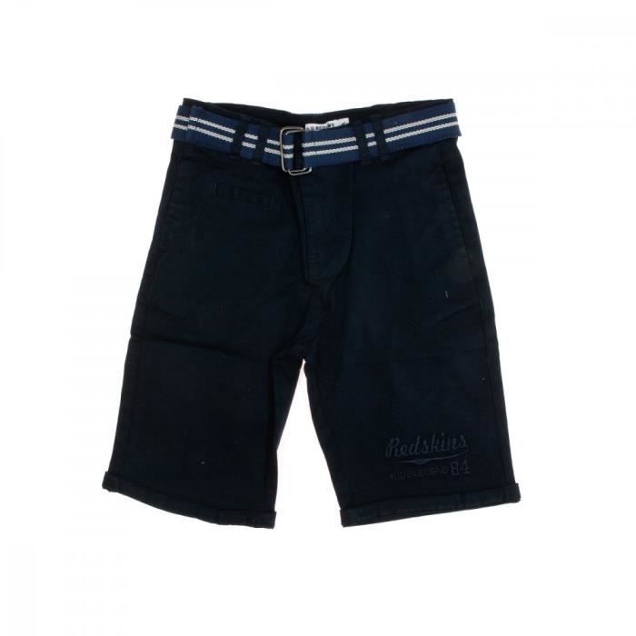 Short bleu discount marine garcon