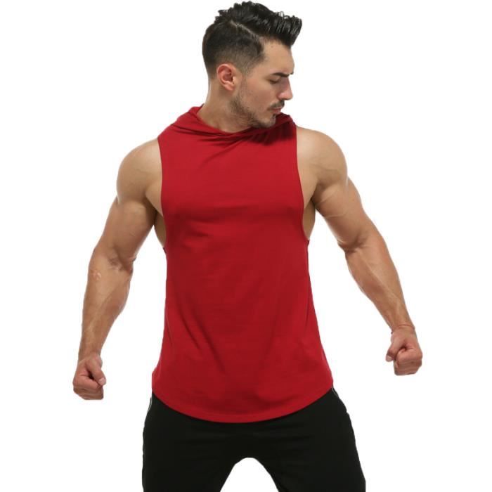 Debardeur homme 2025 rouge