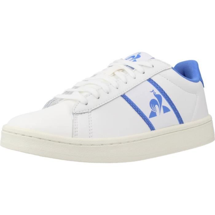 Basket - LE COQ SPORTIF - 138198 - Blanc - Femme - Textile - Lacets