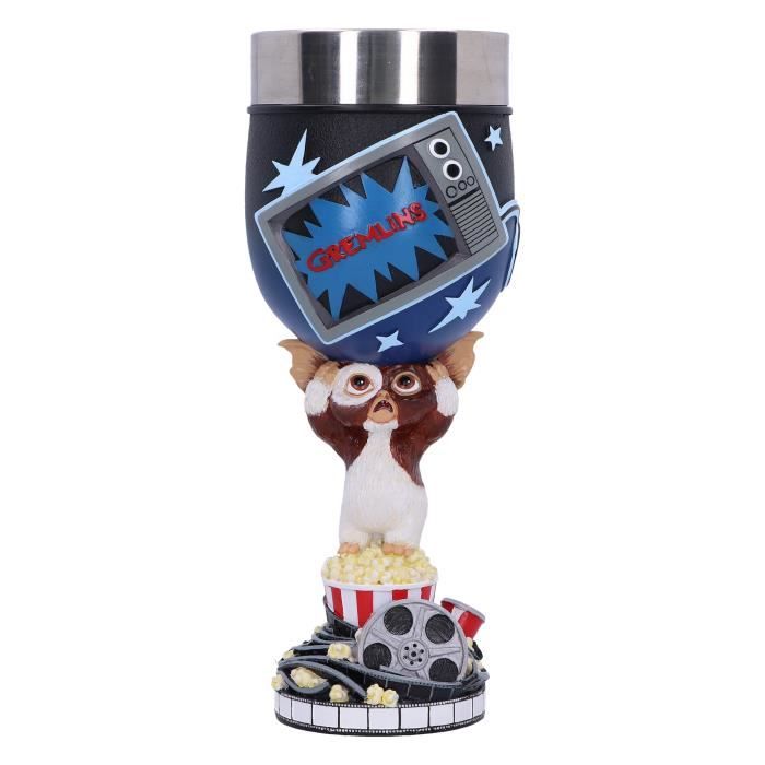 Verre à Shot Iron Maiden - Résine Avec Insert En Acier Inoxydable - Design Eddie Et Union Jack - Décoratif, Lavable - 7 Cm - 10
