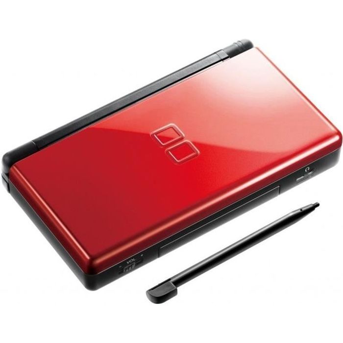 CONSOLE DS LITE CRIMSON & BLACK (ROUGE ET NOIR)