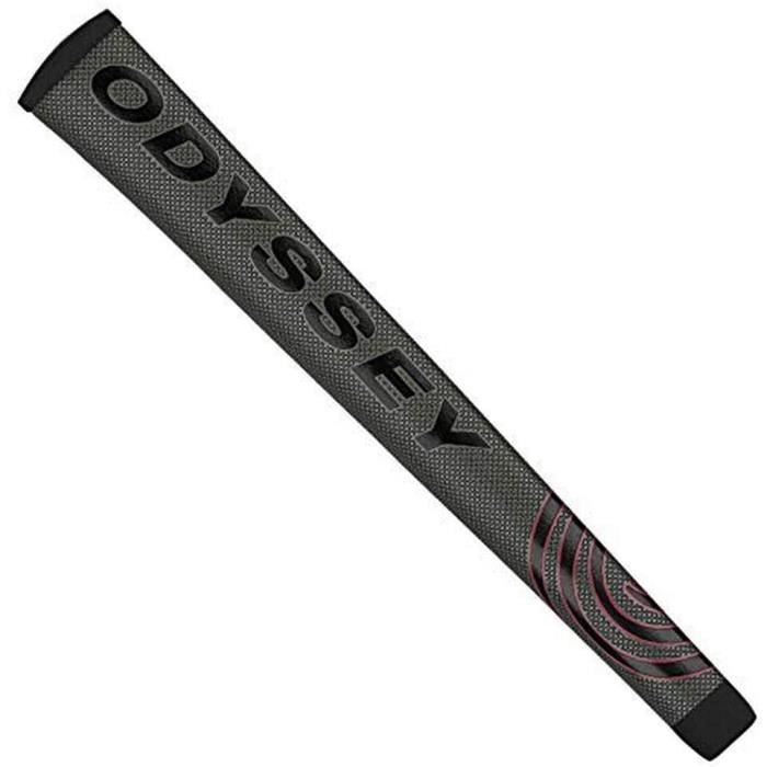 Poignée De Putter Odyssey Jumbo - Format Oversize, Noir/rouge, Caoutchouc - Neuve