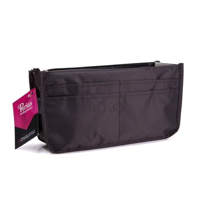 Grandes Taches dargent L/éopard Nikki - Organiseur de Sac /à Main Periea 13 Compartiments /& Porte-cl/és