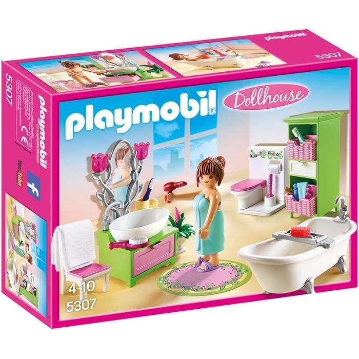 playmobil salle de bain