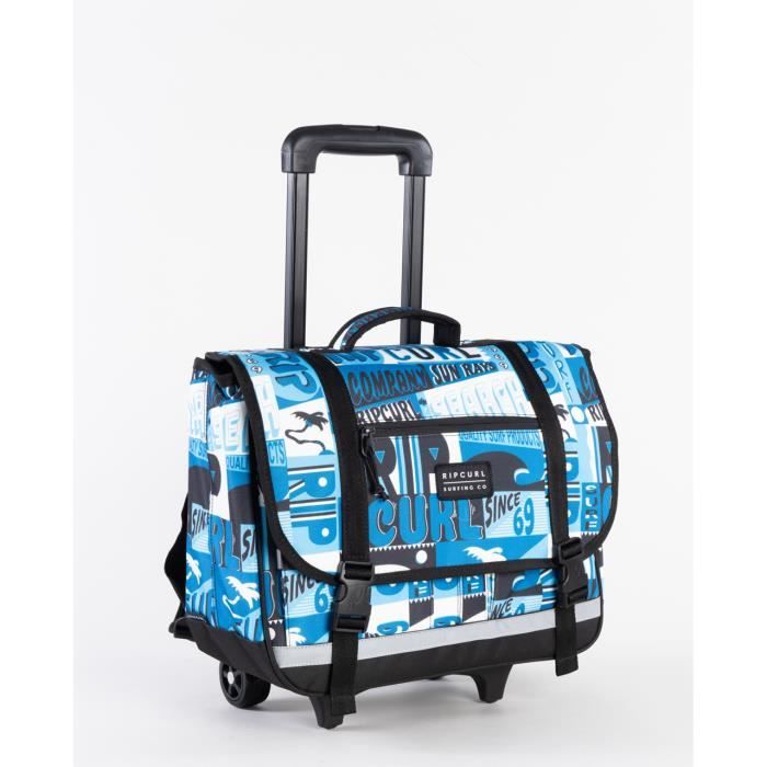RIP CURL Cartable roulettes BBPBJ5 Bleu Blanc Mixte Cdiscount