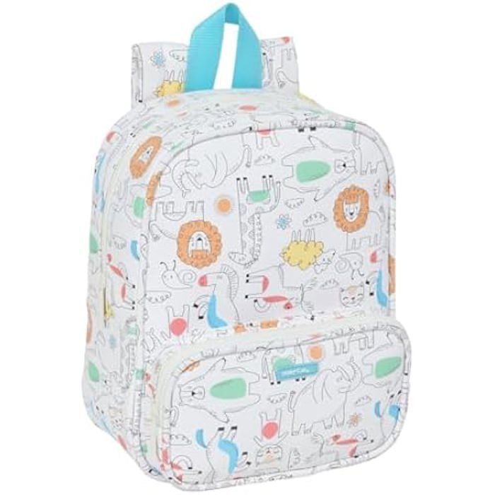 Sac à dos - SAFTA - PREESCOLAR ZOO - Adaptable au chariot - Nettoyage facile - Maternelle