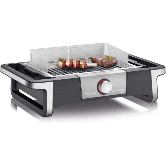 Barbecue Électrique Senoa Boost, Gril Électrique 3 000 W Utilisable En ...