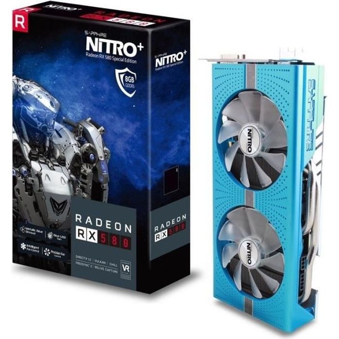 SA-PULSE RADEON RX 580 8G GDDR5（SHOWKINGS Carte Graphique