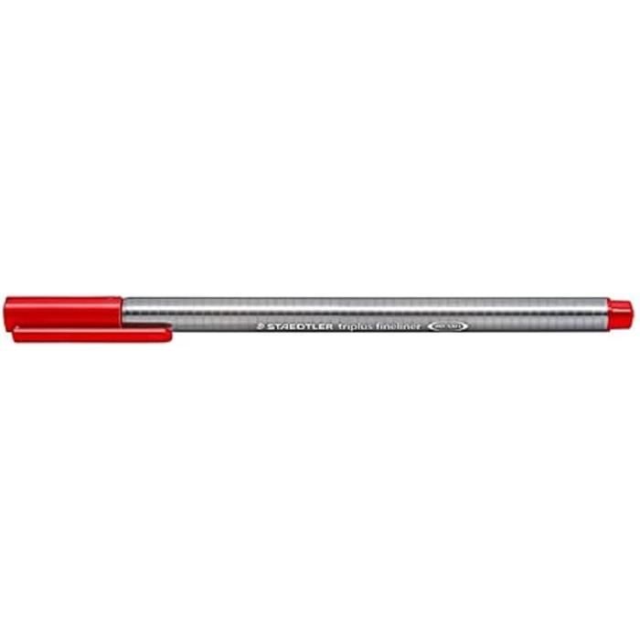 10 Feutres Staedtler Triplus Fineline - Pointe Extra-Fine 0.3mm - Neufs Sous Blister
