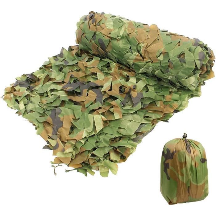 Voile d'ombrage,filet de Camouflage militaire, pour chasse, Camping