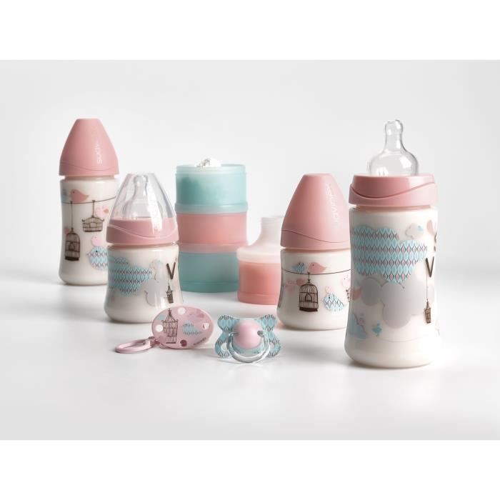 Suavinex Set De 4 Biberons Welcome Baby Avec Doseur De Lait Et Sucette Avec Attache 150 Ml 270 Ml Rose Cdiscount Puericulture Eveil Bebe Suavinex Set De 4 Biberons Welcome Baby Avec Doseur De Lait Et Sucette Avec Attache 150 Ml 270 Ml Rose Cdiscount Puericulture Eveil Bebe
