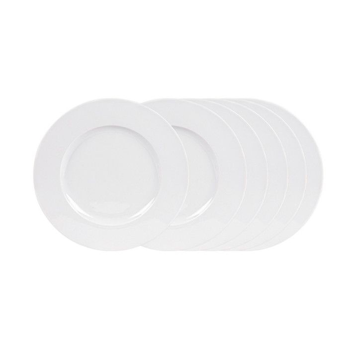 Assiette plate 27 cm Alaska (lot de 6) - Table Passion