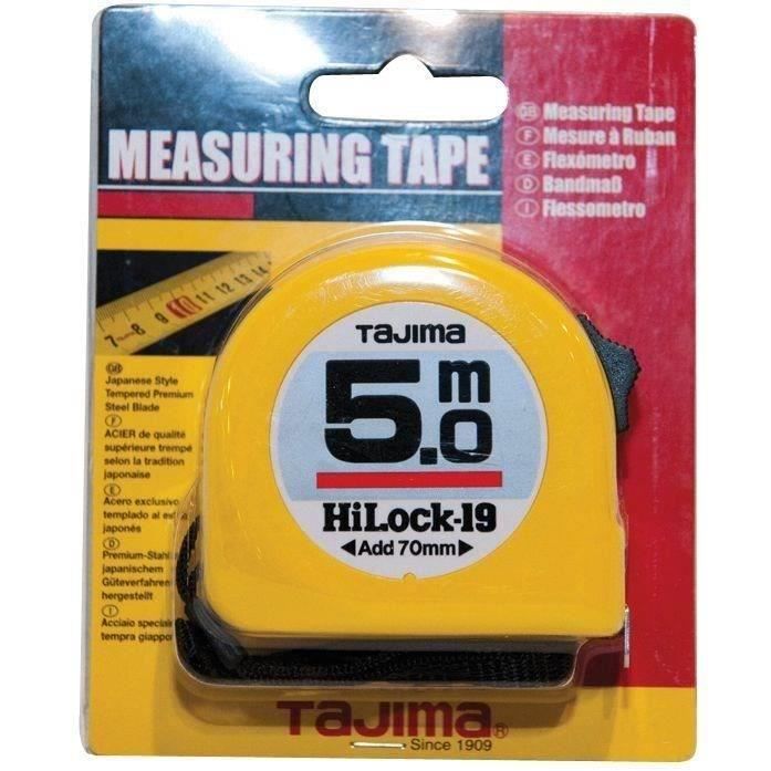 Mesure à blocage - 5 m x 19 mm