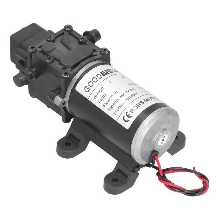 Pompe à Eau Auto-Amorçante 12V 115Psi 5L/min - Pompe Haute Pression Pour Camping-Car, Lavage Voiture Et Jardin