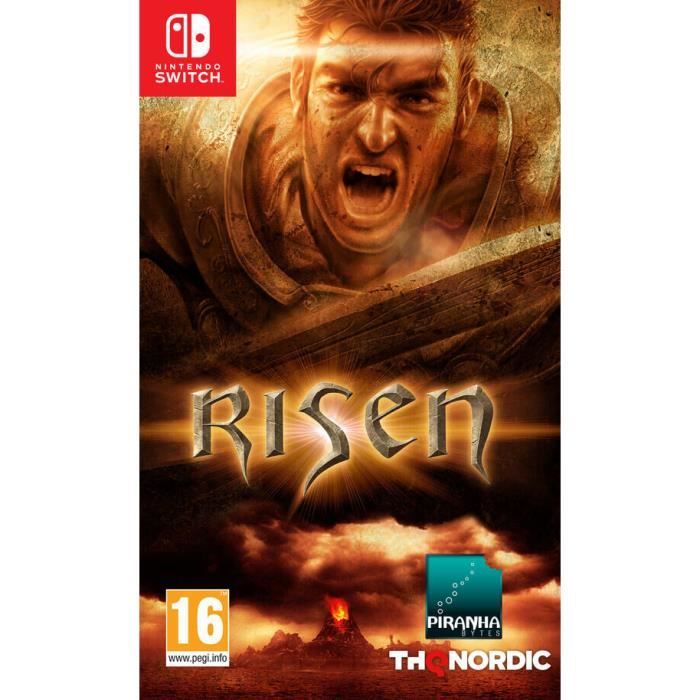 Jeu de rôle Risen SWITCH Monde ouvert 20 sorts 1 joueur