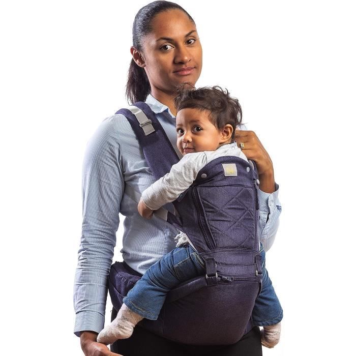 Porte-bébé Ergonomique Dès La Naissance Jusqu'à 36 Mois - Portage Latéral, Ultra Léger (200g), Charge 20kg