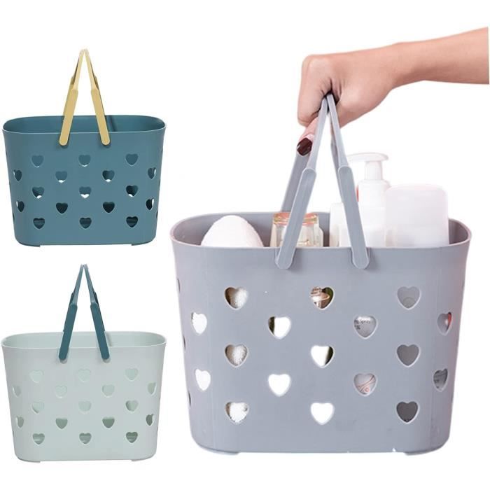 Douche Caddy Panier Drainage De Toilette Organisateur Bac 3Pcs Paniers