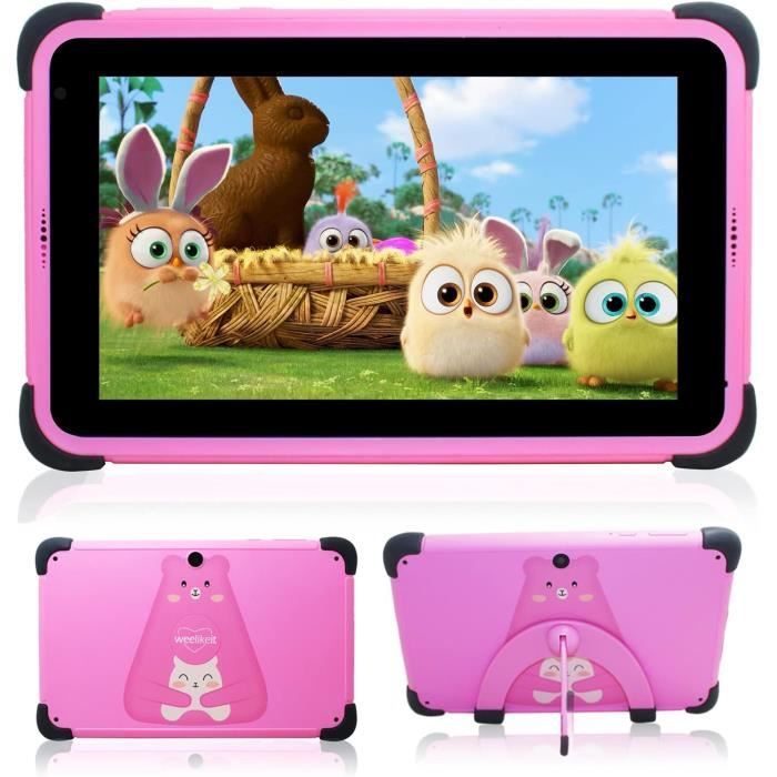 Laptok Tablette Enfants 7 Pouces, Android Tablette Pour Enfant 5GB