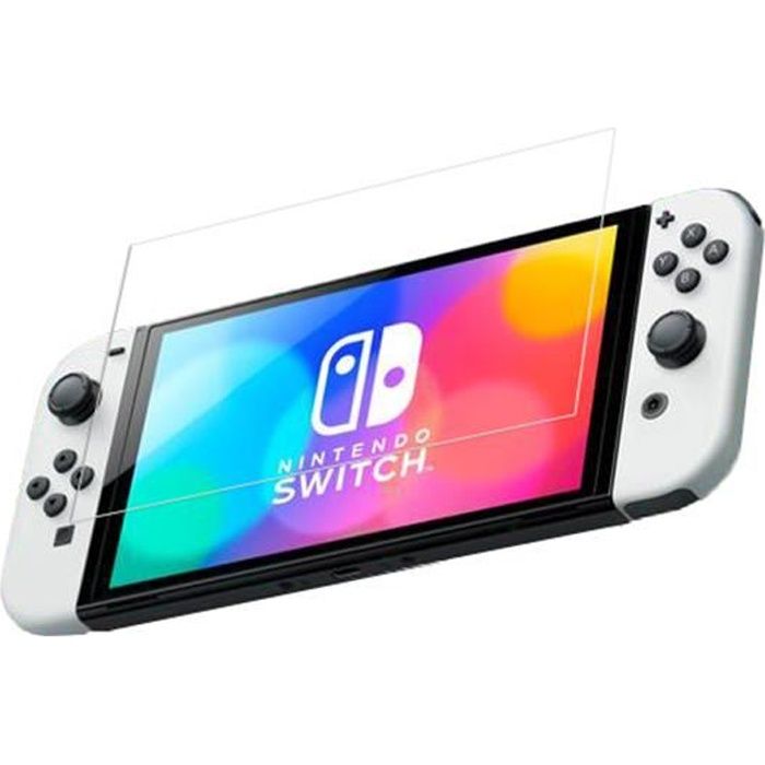 Verre Trempé pour Nintendo Switch OLED [Pack 2] Film Vitre