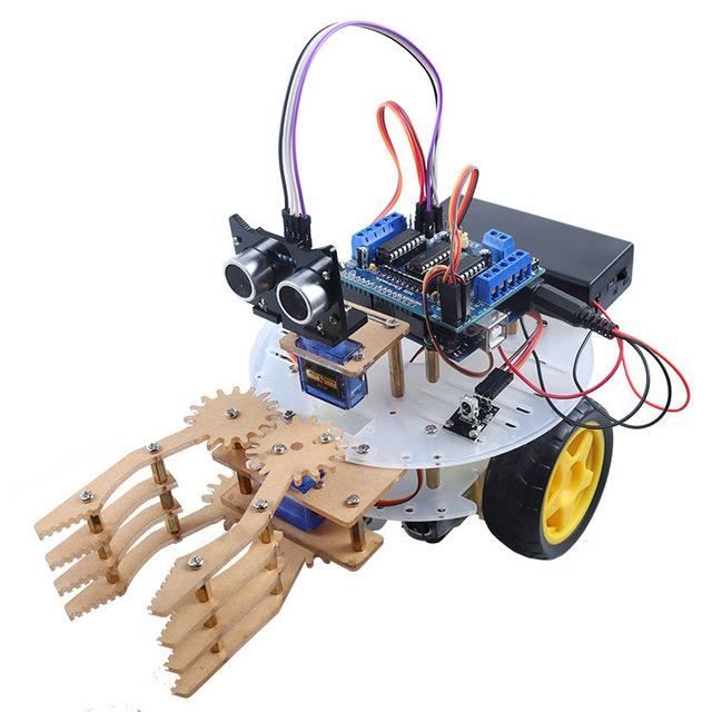 Kit Bras Robotique -Arduino Uno- Kit de Robot Programmable pour Enfants et Adultes