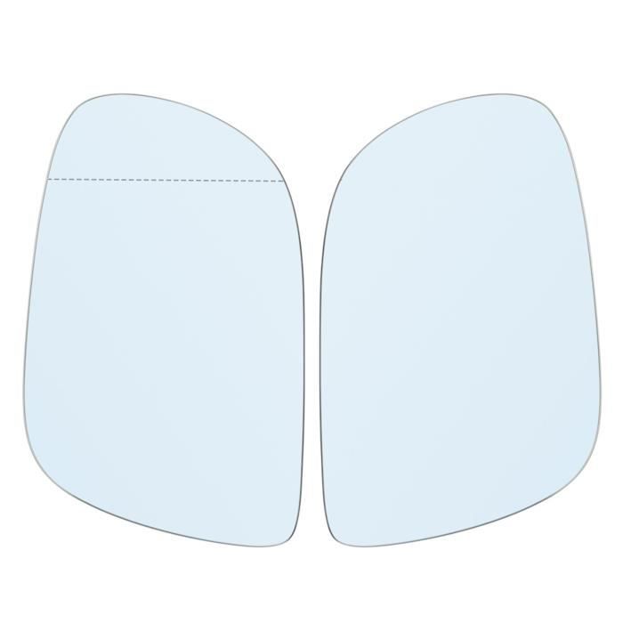TONYSA Aile de porte en verre de rétroviseur chauffant latéral, remplacement de la vue arrière