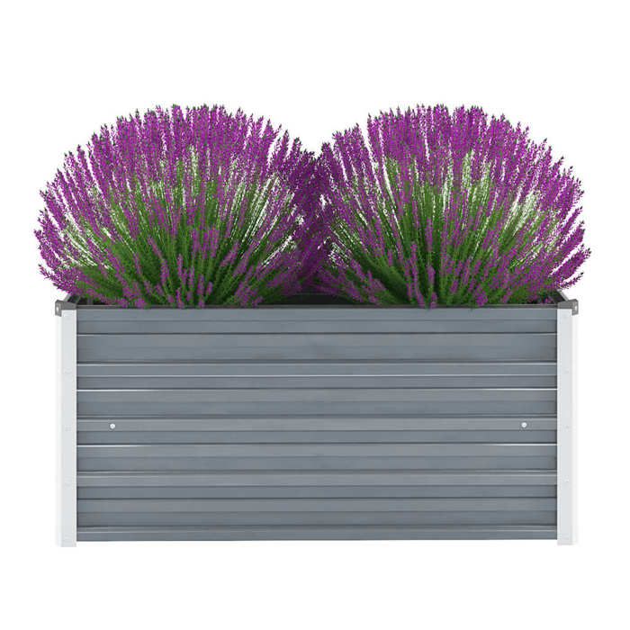vidaXL Lit surélevé de jardin Acier enduit de - vue 5