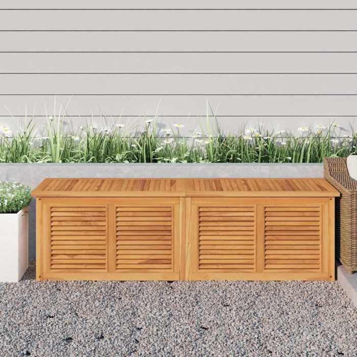 vidaXL Boîte de rangement Bois de teck - vue 4