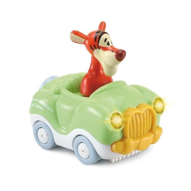 Tut Tut Cabriolet magique Tigrou Bolide Disney collection Winnie Jouet musical decouvertes Set voiture et carte animaux
