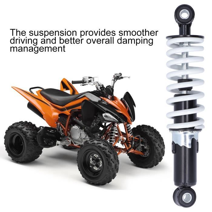 Pièce Dirt Bike Quad Amortisseur Moto 420mm Universel - Ressort Réglable - Pour Quad, Dirt Bike 150-250cc Ressort Performance Motocross Pièce Dirt Bike Quad Amortisseur Moto 420mm Universel - Ressort Réglable - Pour Quad, Dirt Bike 150-250cc Ressort Performance Motocross