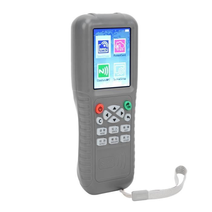 Lecteur De Carte Portable, Lecteur De Copieur De Carte RFID, Avec Lumière LED Intégrée Et Buzzer