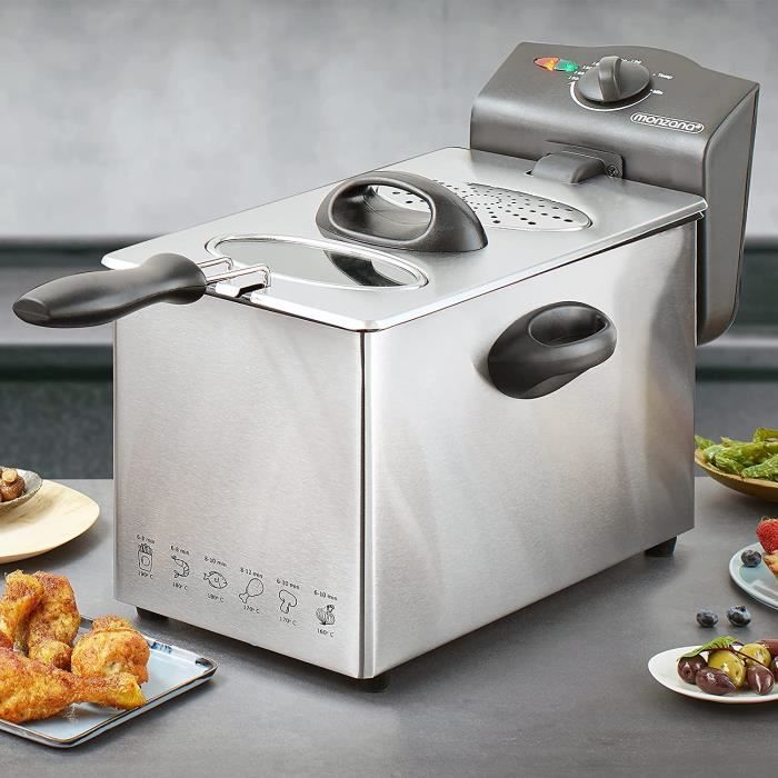 Friteuse à Gâteaux Entonnoir | 2000W 110V Inox Avec 2 Moules Pour Beignets, Churros