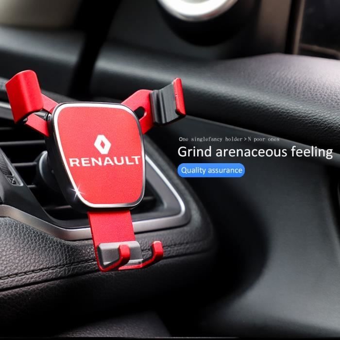 Accessoires Voiture,Support de téléphone pour Renault, accessoires de  voiture, pour Kaptur, Sandero, - Type Black For Renault - Cdiscount  Téléphonie