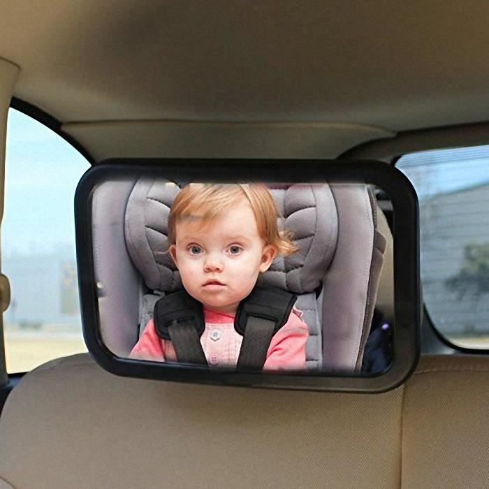 Miroir Voiture Bébé TAIZER Rétroviseur Miroirs Auto Sécurité Jouets en  Peluche Siège Surveillance pour Arrière Incassable Régl[27] - Cdiscount  Puériculture & Eveil bébé