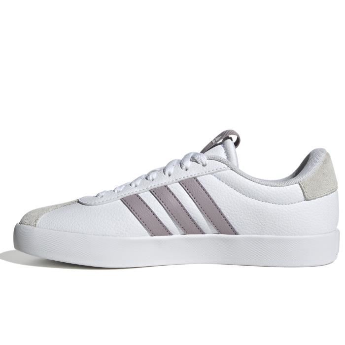 Chaussures Adidas Vl Court 3.0 pour Femme Blanc Blanc Cdiscount Chaussures