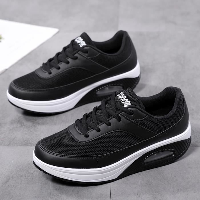 Chaussure basket noir femme sales