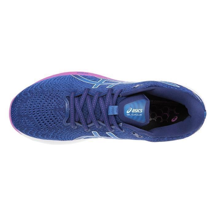 Chaussures de running - ASICS - GEL-CUMULUS 24 - Femme - Bleu/Violet