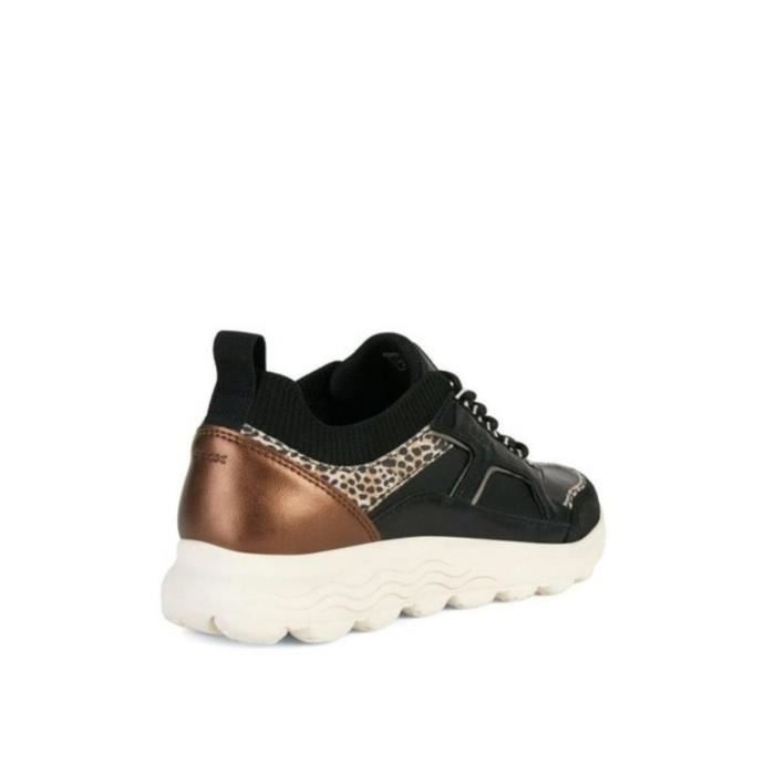 Bottes Femme Geox Raphal Mid C - Cuir Noir, Talon 8 Cm, Taille 39, Neuves Avec Emballage