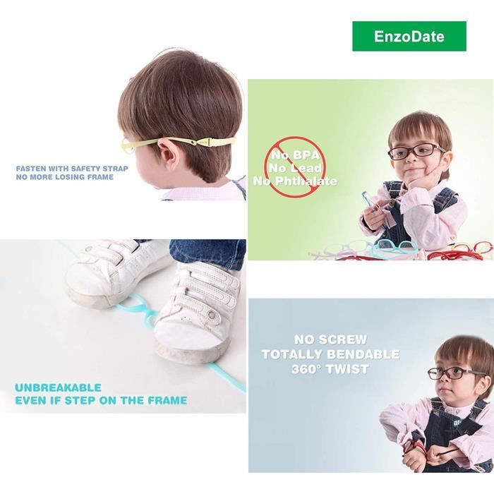 Lunette de vue online incassable flexible adulte