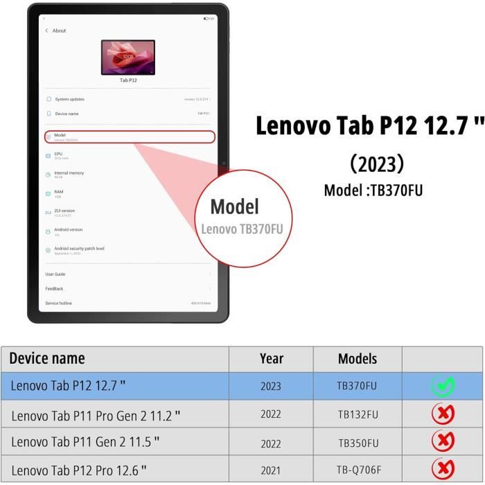 Lenovo Tab P12 Étui Clavier QWERTY Gris - Coolblue - avant 23:59, demain  chez vous