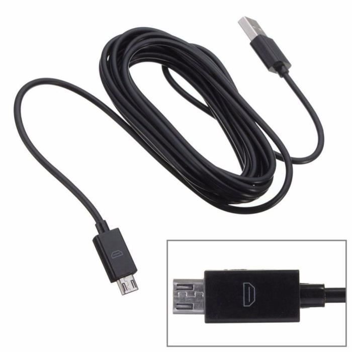Câble USB de données pour Manette PS4 - Cdiscount Informatique