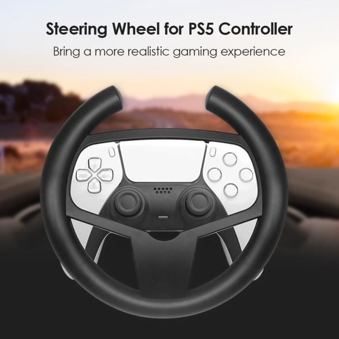 PS5 Volant de Course de Jeu - Accessoires de Contrôleur de Poignée