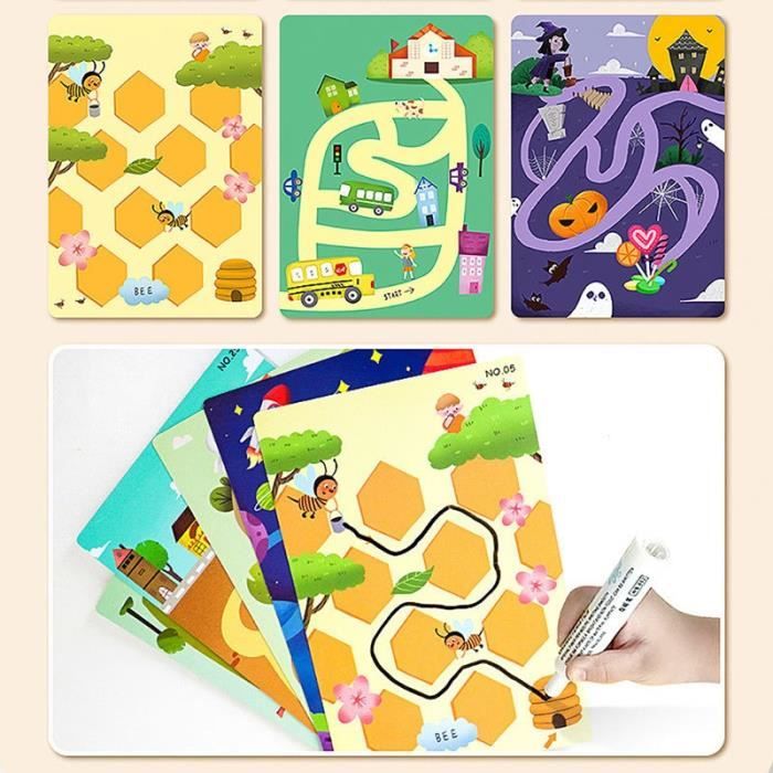 Tablette à dessin à papier enfants - Motricité fine et dessin - Jilu