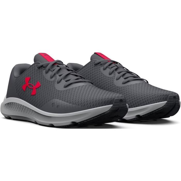 Chaussures de Running UNDER ARMOUR Charged Pursuit 3 Gris
