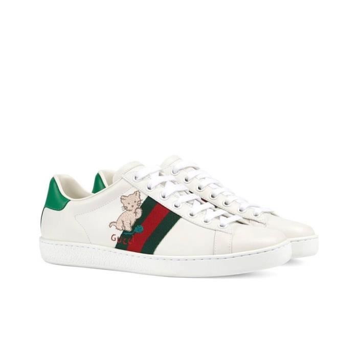 Chaussure gucci new arrivals homme blanche