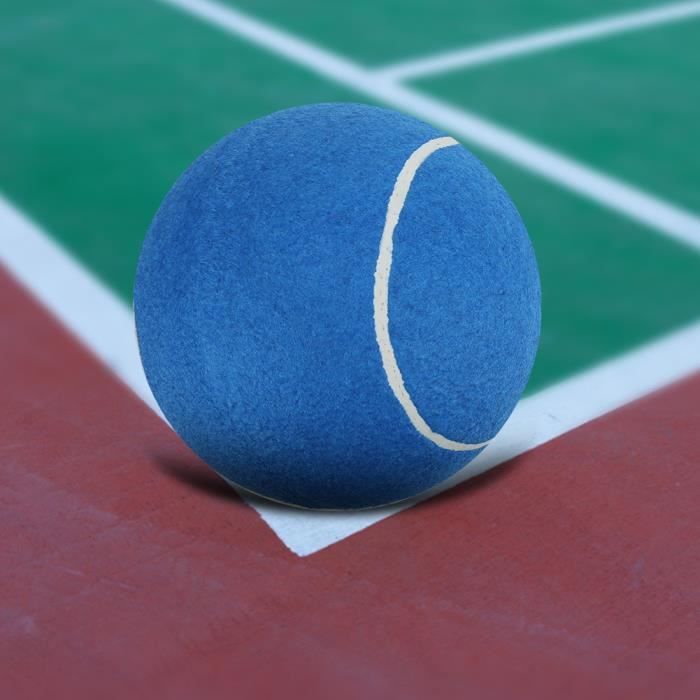 Zunedhys Lot de 9 balles de tennis de souples en caoutchouc de haute qualité d'entraînement sport Zunedhys Lot de 9 balles de tennis de souples en caoutchouc de haute qualité d'entraînement sport