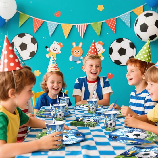 DH-Konzept Kit de fête 52 pièces – Détective – Assiettes, gobelets et serviettes pour 16 enfants | Anniversaire d'enfant