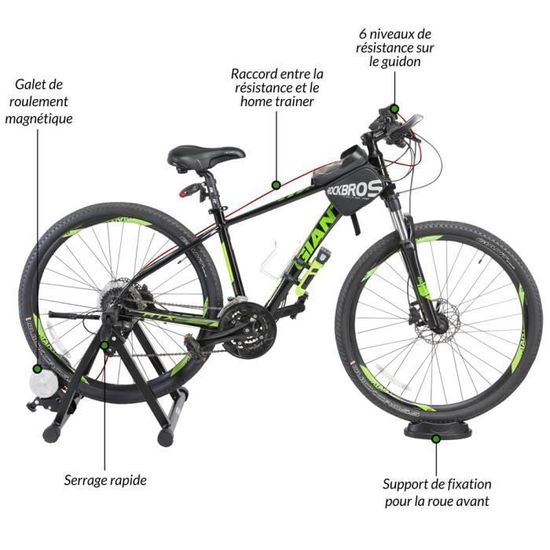 Home trainer sales velo cdiscount