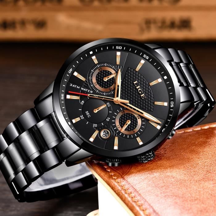 Montre sport chic homme sale